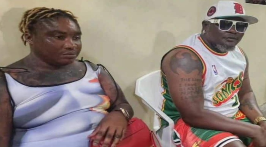 Ghanaian Boxer Bukum Banku And Wife